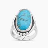 925 Silver Labradorite Rings