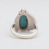 Natural Mexican Turquoise Silver Rings