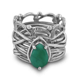 Natural Ruby 925 Sterling Silver Rings