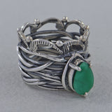 Natural Ruby 925 Sterling Silver Rings