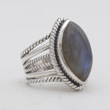 925 Sterling Silver Tiger Eye Rings