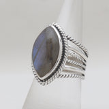 925 Sterling Silver Tiger Eye Rings