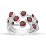 Amethyst Silver Rings