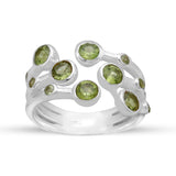 Amethyst Silver Rings