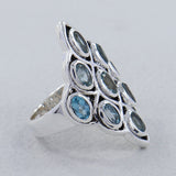 925 Sterling Silver Peridot Rings