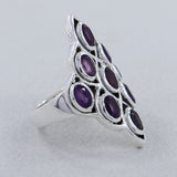 925 Sterling Silver Peridot Rings