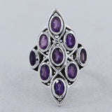 925 Sterling Silver Peridot Rings