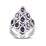 925 Sterling Silver Peridot Rings