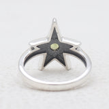 925 Sterling Silver Peridot Rings