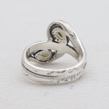 925 Sterling Silver Peridot Rings