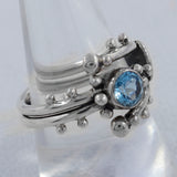 925 Sterling Silver Amethyst Rings