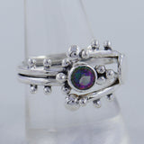 925 Sterling Silver Amethyst Rings