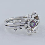 925 Sterling Silver Amethyst Rings