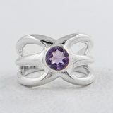 Iolite Silver Rings