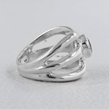 Iolite Silver Rings