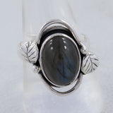 925 Sterling Silver Labradorite Rings