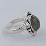 925 Sterling Silver Labradorite Rings