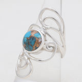 Rainbow Moonstone Designer Silver Rings