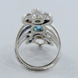 Green Amethyst 925 Sterling Silver Ring