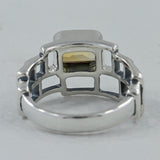 Natural Citrine Silver Rings