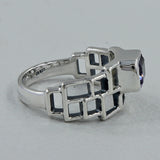 Natural Citrine Silver Rings