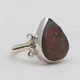 925 Sterling Silver Ammolite Rings