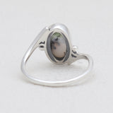 925 Silver Dendritic Opal Rings