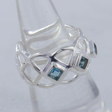925 Sterling Silver Amethyst Ring
