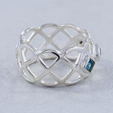 925 Sterling Silver Amethyst Ring
