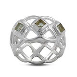 925 Sterling Silver Amethyst Ring