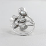 Natural Labradorite Silver Ring