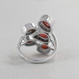 Natural Labradorite Silver Ring