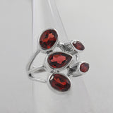 Natural Labradorite Silver Ring