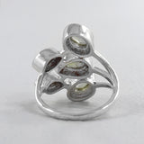 Natural Labradorite Silver Ring