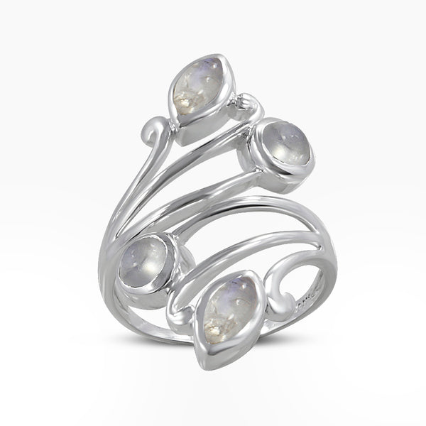 Larimar Designer Silver Rings