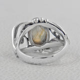 Larimar Silver Rings