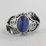 Larimar Silver Rings