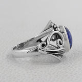 Larimar Silver Rings