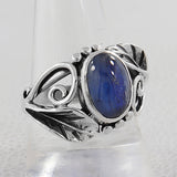 Larimar Silver Rings