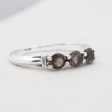 925 Sterling Silver Amethyst Ring