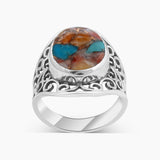 925 Sterling Silver Larimar Rings