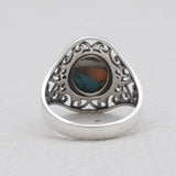 925 Sterling Silver Larimar Rings