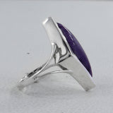 Larimar Silver Rings