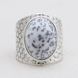 925 Sterling Silver Rainbow Moonstone Rings