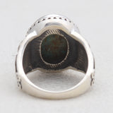 925 Silver Boulder Turquoise Rings