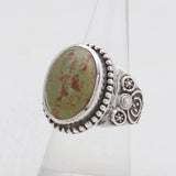 925 Silver Boulder Turquoise Rings