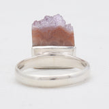 Amethyst Slice 925 Sterling Silver Rings