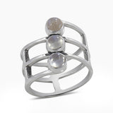 925 Sterling Silver Tourmaline Rings