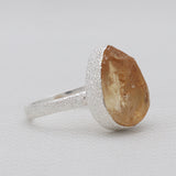 925 Sterling Silver Citrine Rings