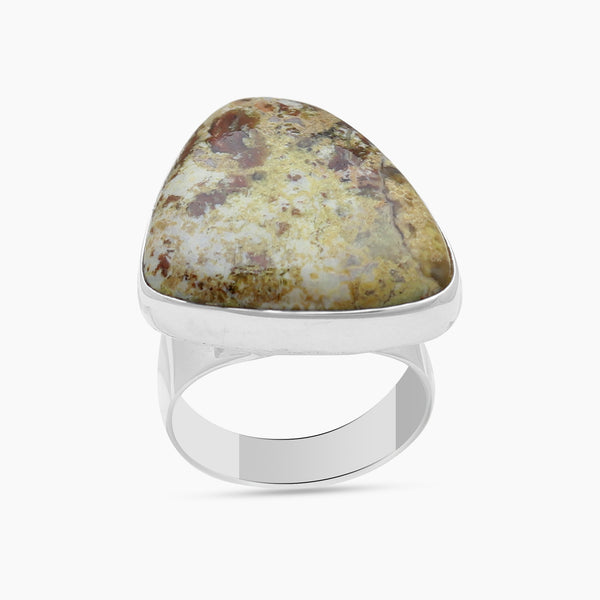Madagascar Opal Silver Rings